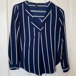 Blue Stripped Blouse